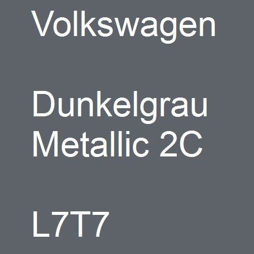 Volkswagen, Dunkelgrau Metallic 2C, L7T7.